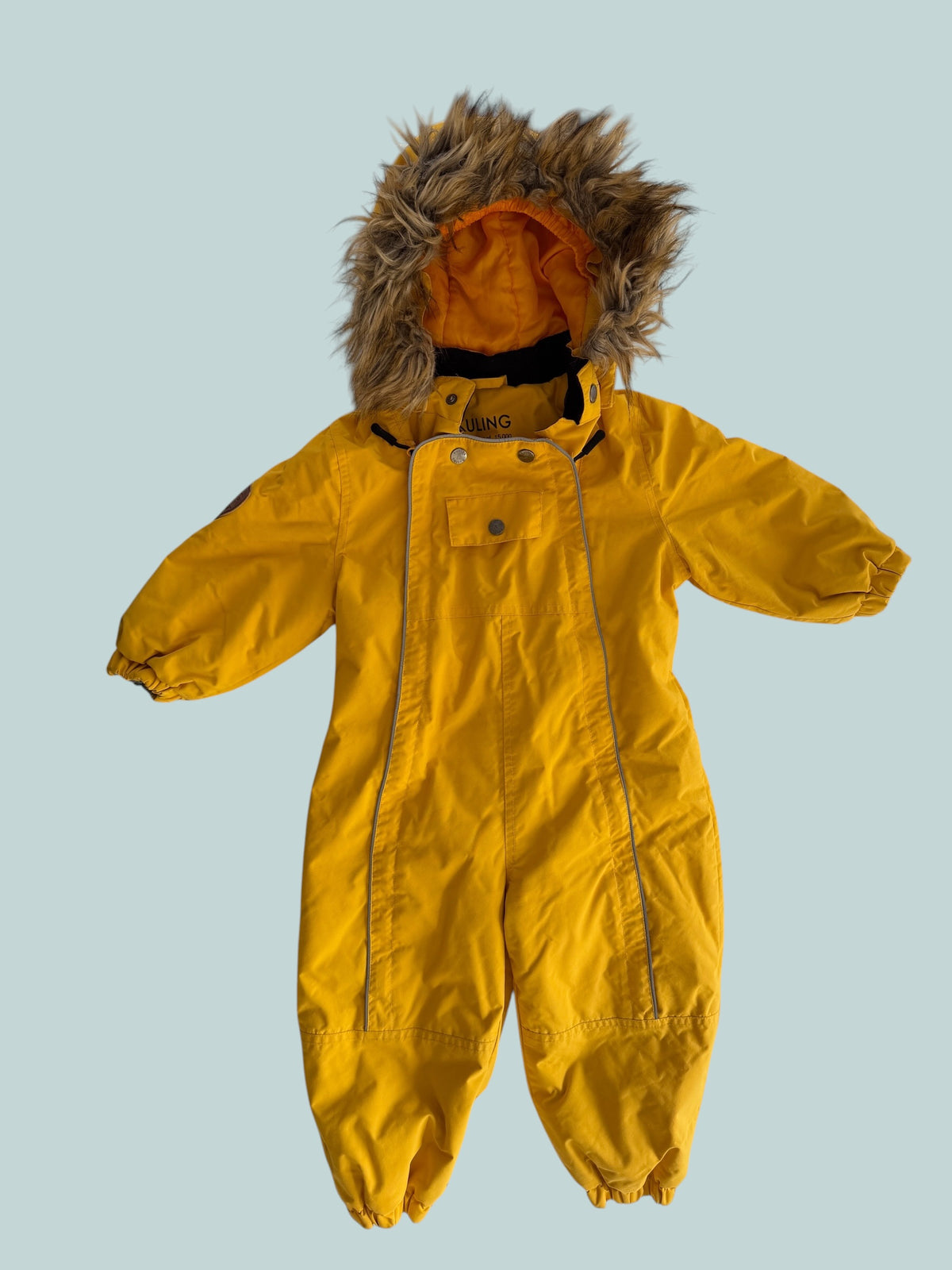 Yellow waterproof winter snowsuit 2Y (92) | Kuling