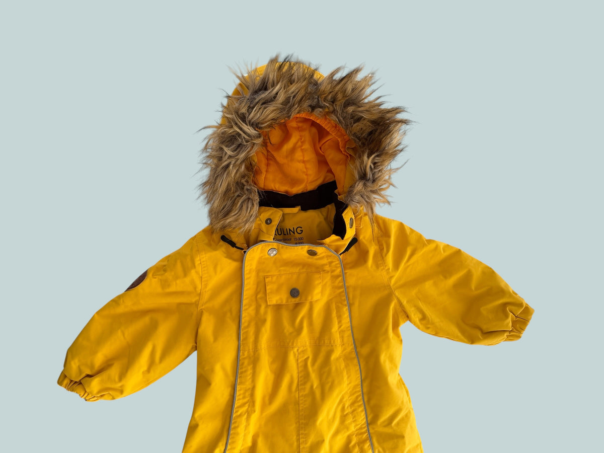 Yellow waterproof winter snowsuit 2Y (92) | Kuling