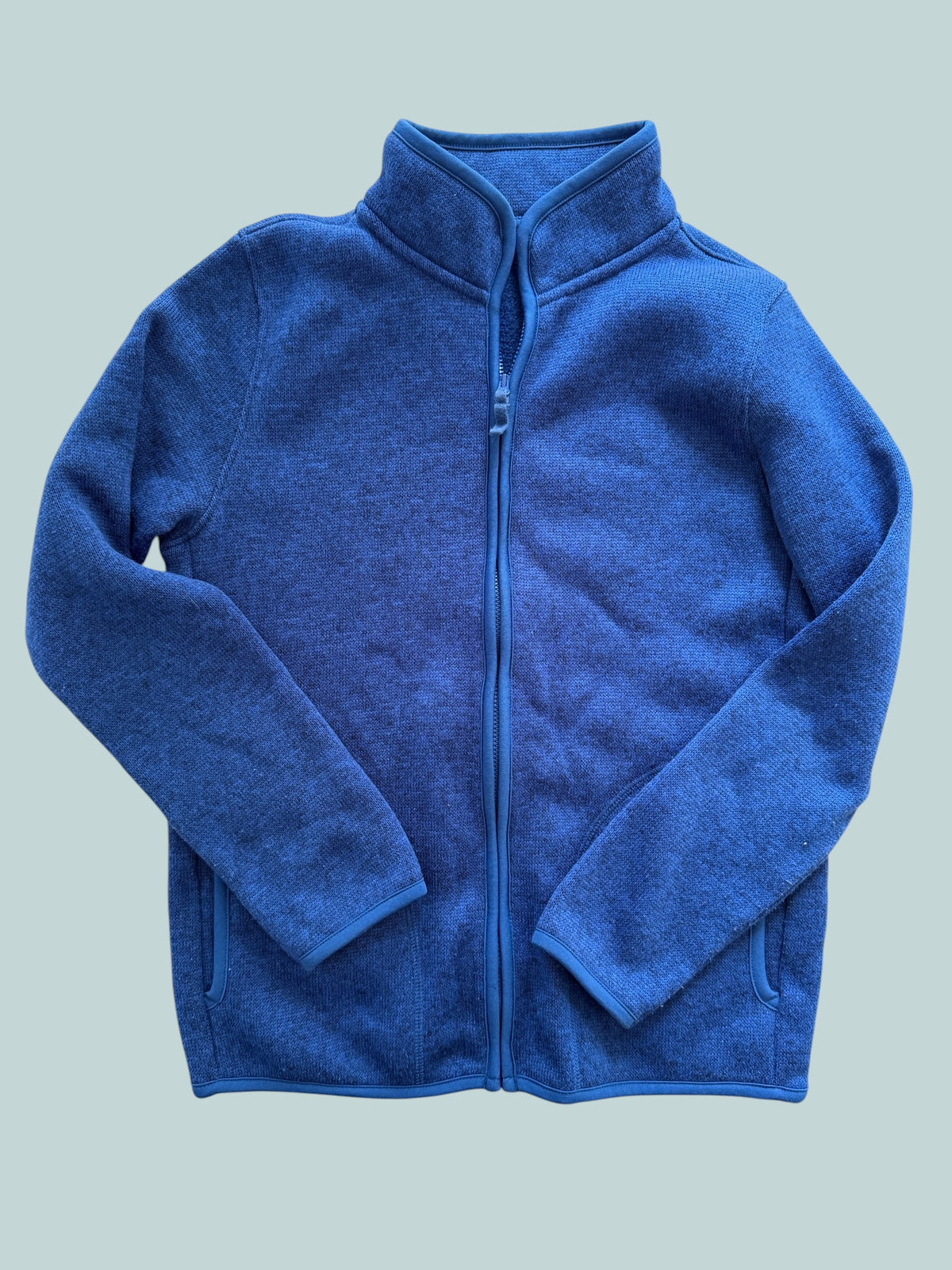 Blue fleece sweater 11-12Y (150) Uniqlo