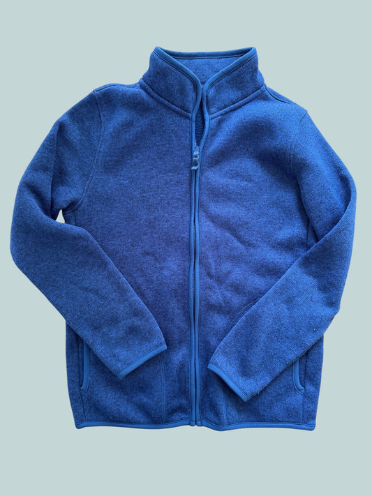 Blue fleece sweater 11-12Y (150) Uniqlo