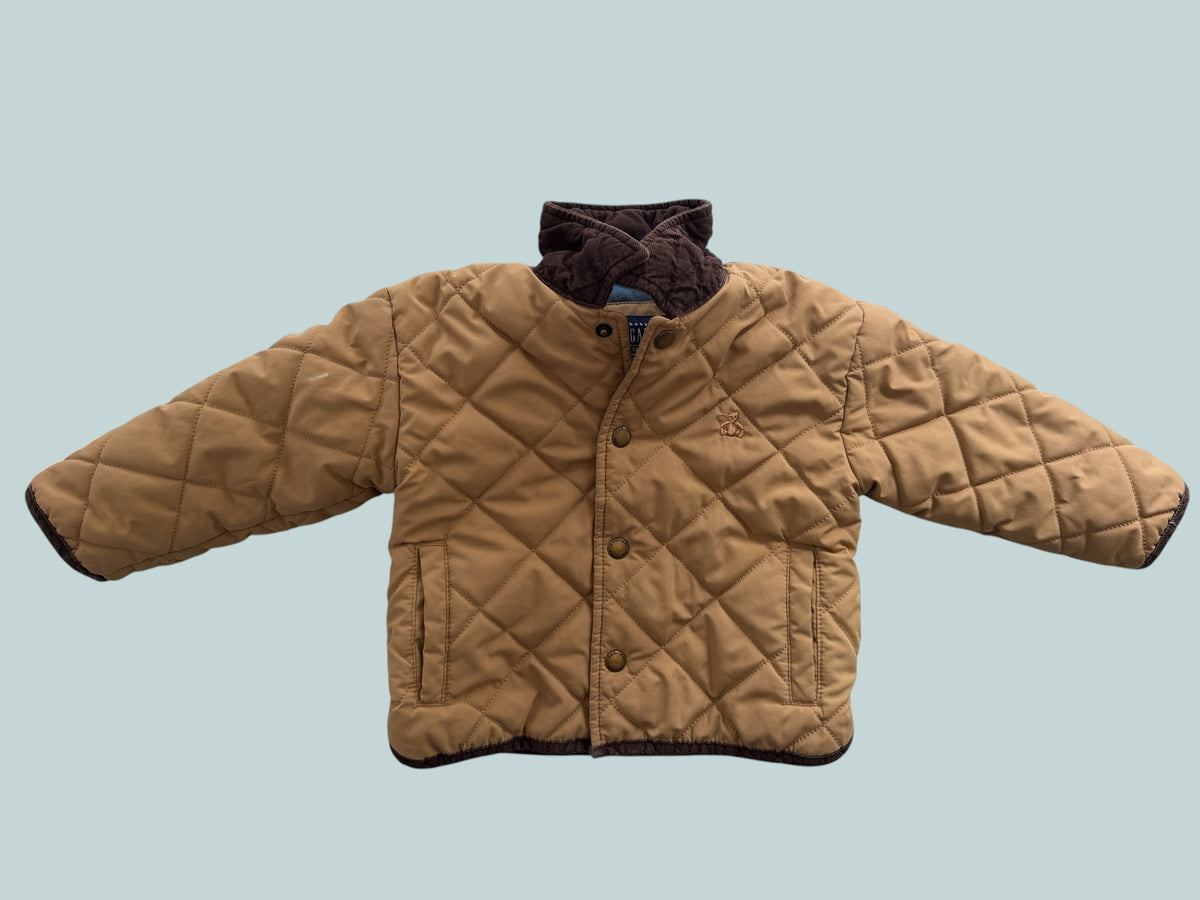 Lightweight quilted field jacket 18-24m (generous) | Gap