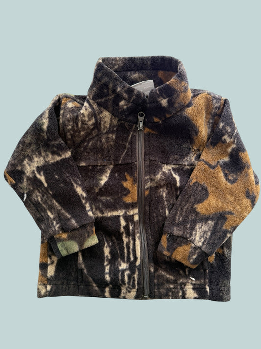 Camo fleece sweater jacket 2Y | Columbia