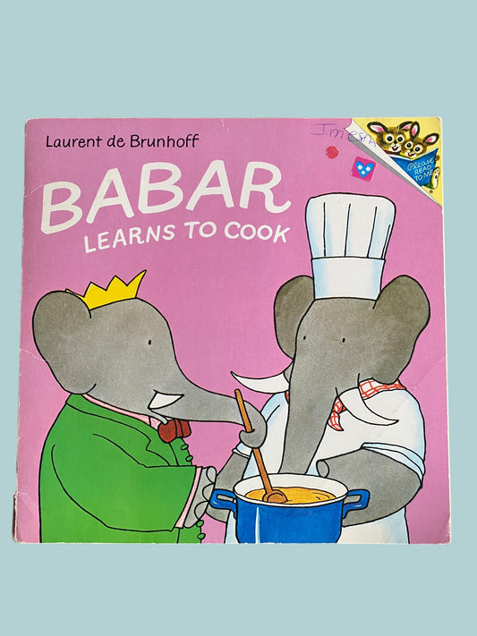 Babar learns to cook