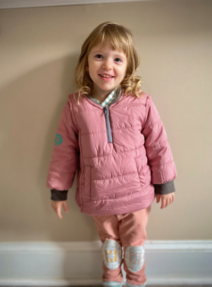 Children car seat safe coat 5Y | Buckle Me