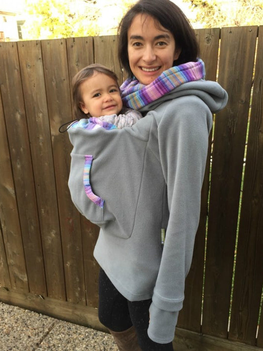 Fleece Babywearing Sweatshirt  women's XL | Lenny Lamb